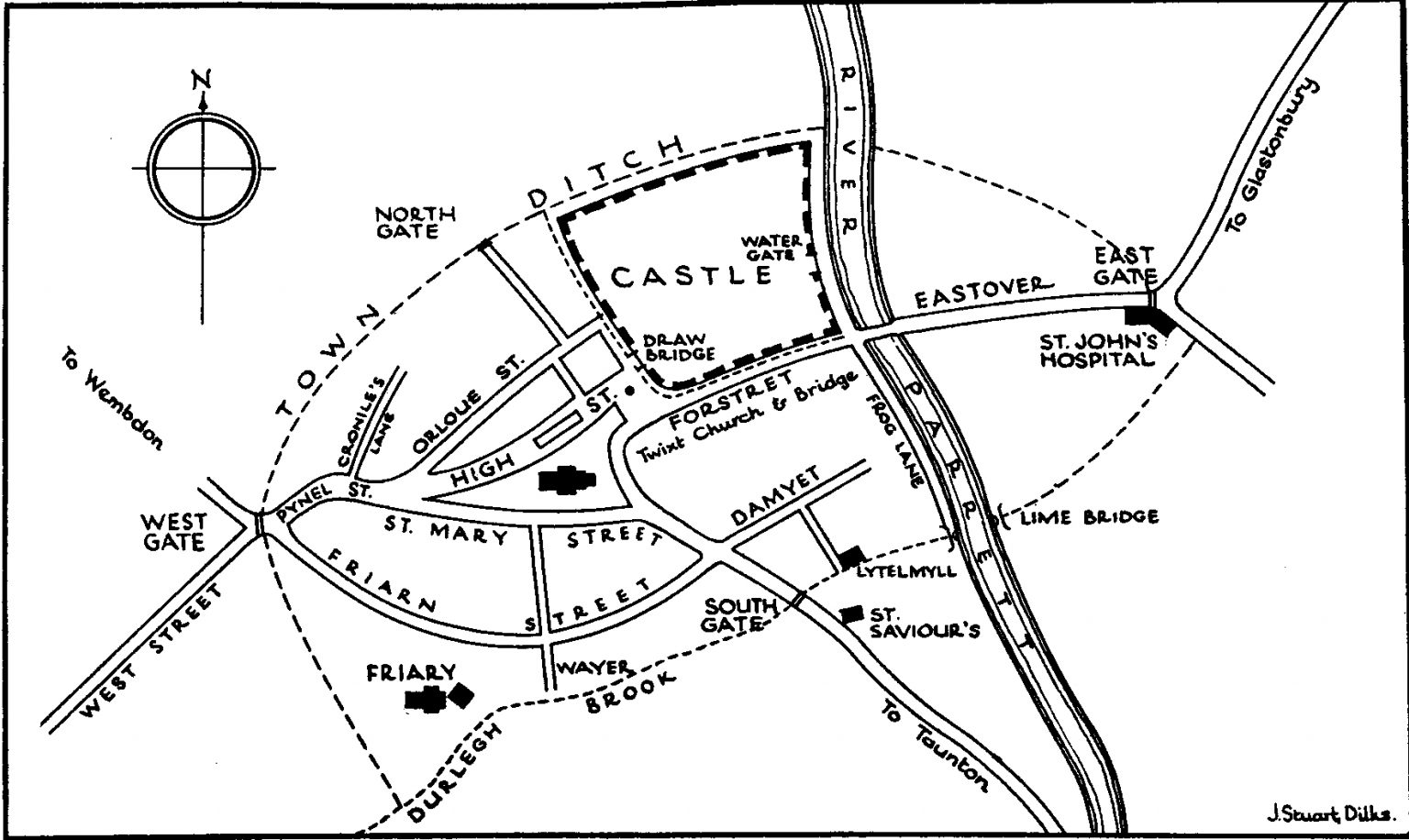 Historic Maps of Bridgwater - Bridgwater Heritage Group