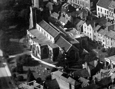 St Mary's Churchyard in about 1930