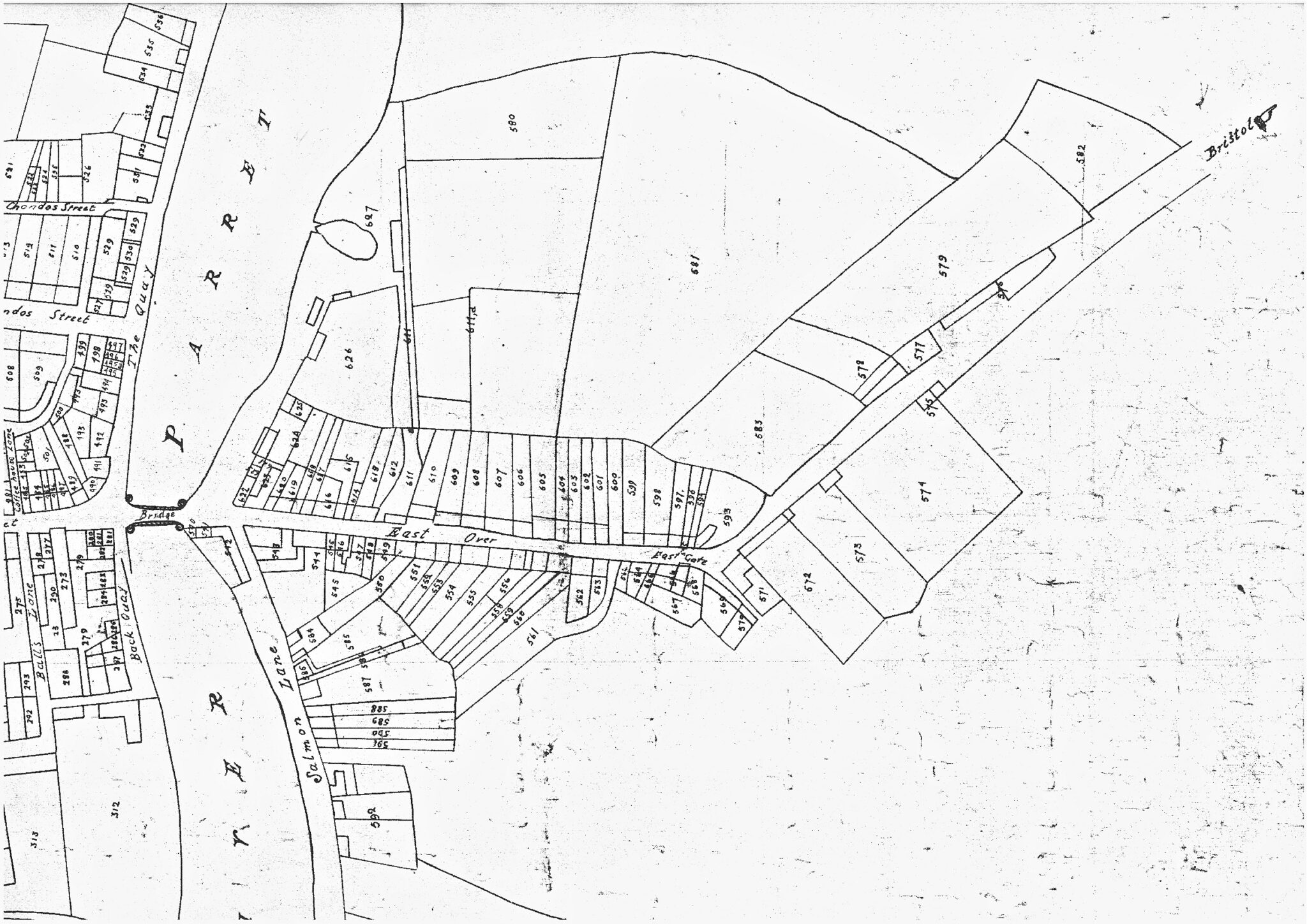 Maps of Eastover Bridgwater Heritage Group