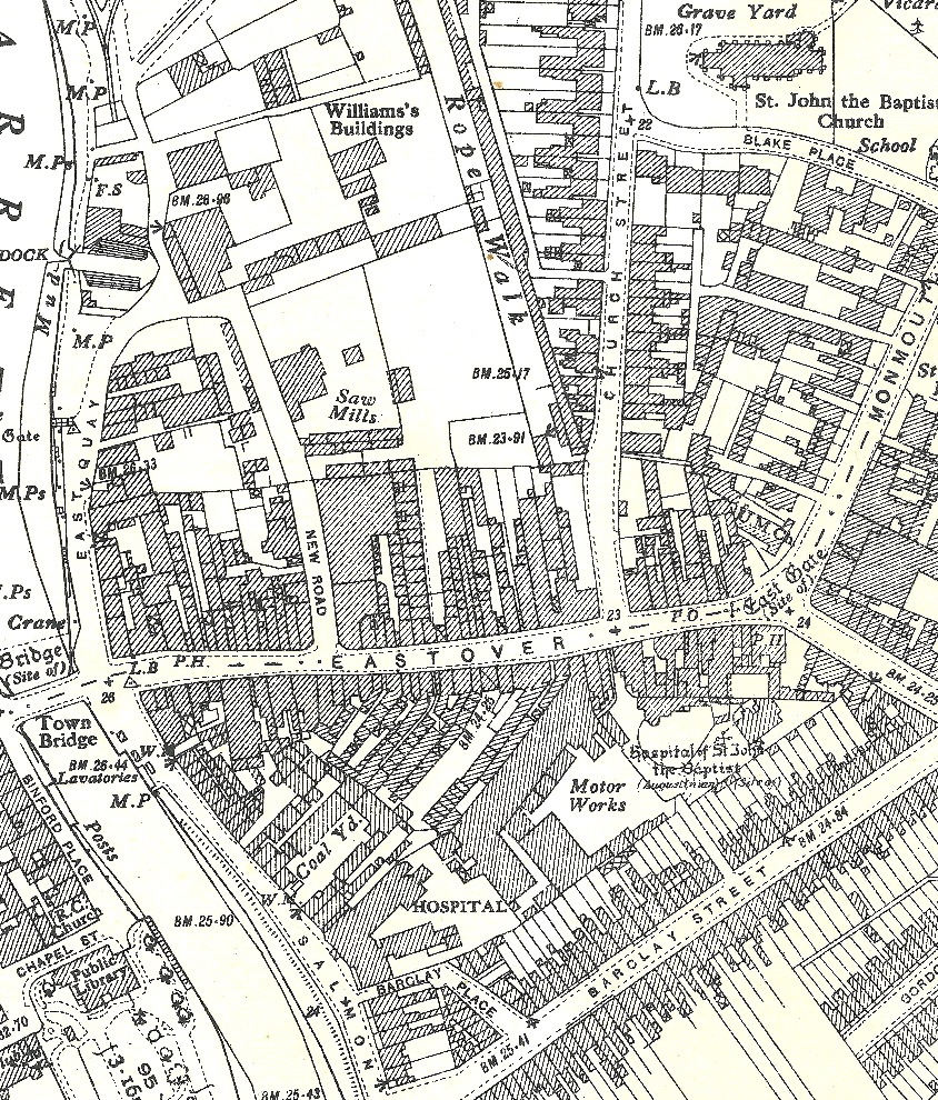 Maps of Eastover - Bridgwater Heritage Group