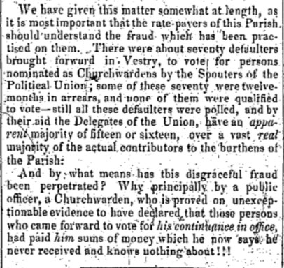 14 May 1832 Bowen v John Browne. 
